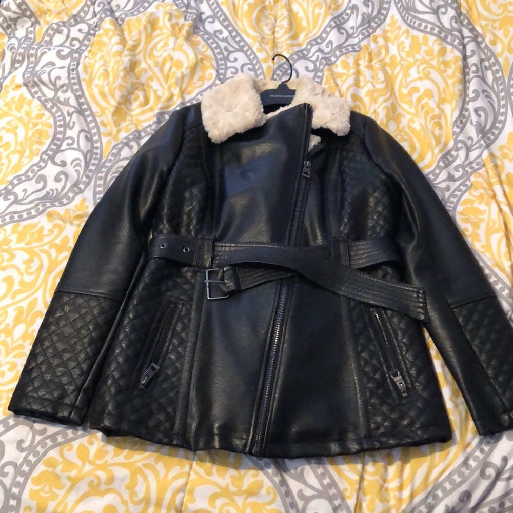 Leather Jacket by Guess